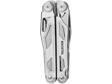 Мультитул Rocktol 29 в 1 со сменными резцами и пилой, нержавеющая сталь, нейлоновый чехол