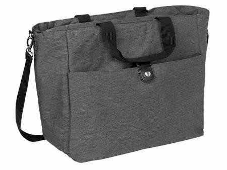 Сумка-холодильник Fabrizio со штопором, серый/черный