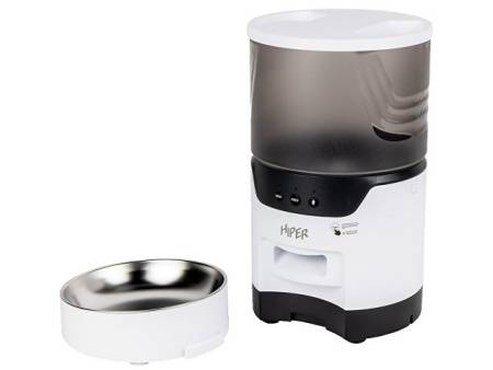 Умная Wi-Fi кормушка «IoT Pet Feeder», 3000 мл, белый/черный