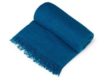 Плед акриловый Mohair, синий Плед акриловый Mohair, синий