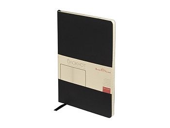 Блокнот А5 "Megapolis Flex Velvet", черный Блокнот А5 "Megapolis Flex Velvet", черный