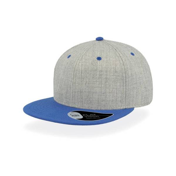 Бейсболка "FADER ", 6 клиньев, застежка ПВХ, серый-бордовый, 85% акрил, 15% шерсть