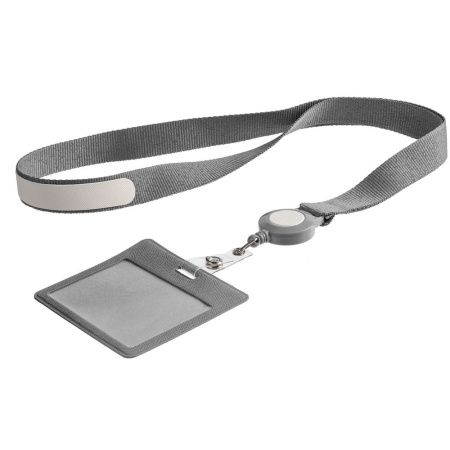 Чехол для карточки с лентой и ретрактором Devon