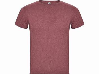 Футболка "Fox" мужская, гранатовый меланж