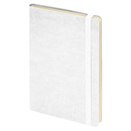 Ежедневник недатированный Boomer, А5,  белый, кремовый блок