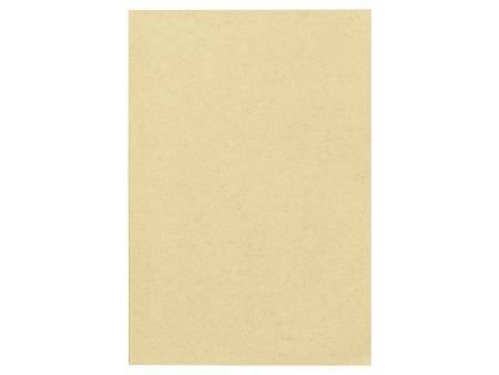 Блокнот А5 "Marsilea" из переработанного бамбука, 40 листов, гибкая обложка, натуральный