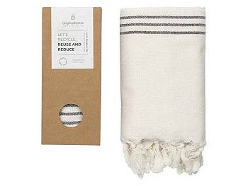 Originalhome плед 3-в-1 из переработанных материалов - 85 x 175 см - Белый