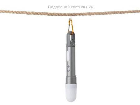 Фонарь аккумуляторный с регулируемым фокусом "Vortez", 9 режимов, 650 Лм