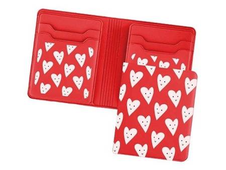 Картхолдер с отделением для наличных денег с возможностью полноцветной УФ-печати, софт-тач