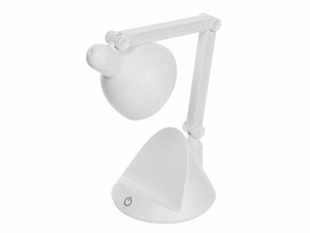 Настольный светильник с функцией беспроводной зарядки "Bendy", 5 Вт