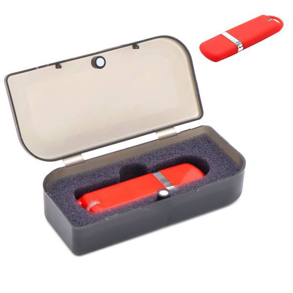 Флешка Shape с покрытием Софт Тач в футляре