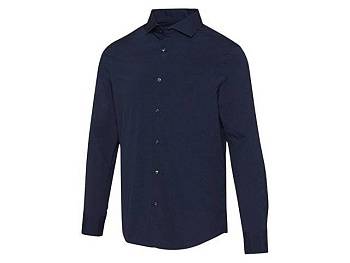 Carnelian мужская рубашка из поплина - Navy Blue