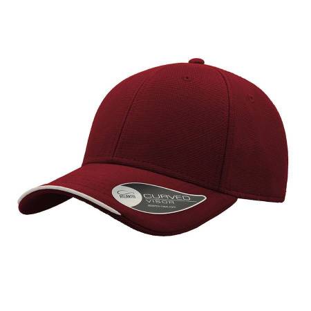 Бейсболка "ESTORIL ", 6 клиньев, застежка на липучке, белый, 100% полиэстер