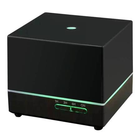 Светодиодный увлажнитель Wisdom с подсветкой гравировки, черный