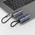 USB-хаб 3 в 1 USB-C - USB-A3.0 + USB-C PD100Вт + HDMI, серый, Deppa