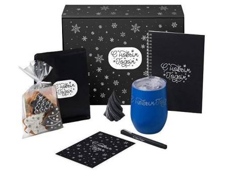 Подарочный набор «Re:Start» с термокружкой, кофе и блокнотом