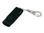 USB 2.0- флешка промо на 16 Гб с поворотным механизмом и однотонным металлическим клипом