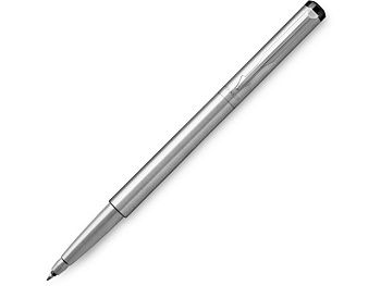 Ручка роллер «Parker Vector Standard Stainless Steel CT», серебристый Ручка роллер «Parker Vector Standard Stainless Steel CT», серебристый