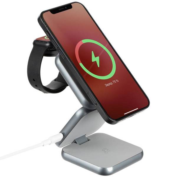 Складная станция беспроводной зарядки Terza