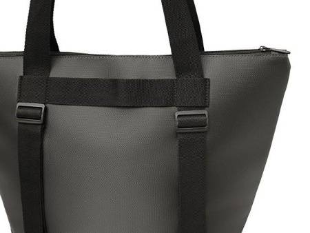 Сумка-холодильник «Cool XL» с двумя лямками на плечо, темно-серый