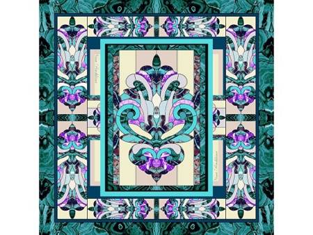 Платок "Каменный Цветок"