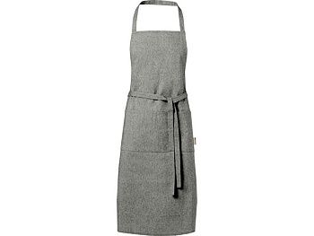 Pheebs 200 g/m² recycled cotton apron, черный Pheebs 200 g/m² recycled cotton apron, черный