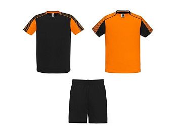 Спортивный костюм "Juve", оранжевый/черный Спортивный костюм "Juve", оранжевый/черный