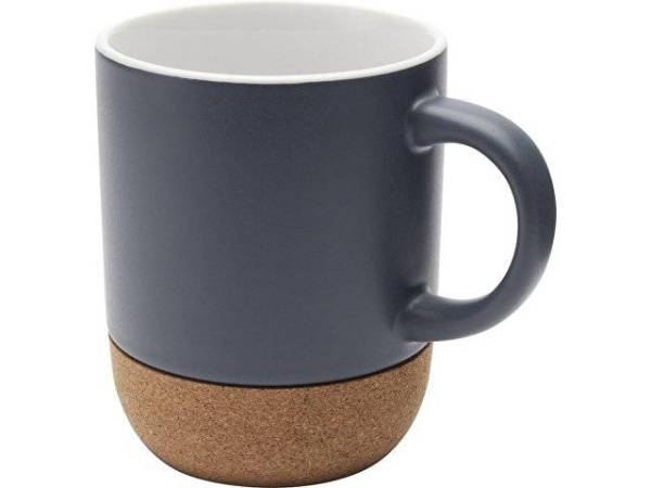 Керамическая кружка «Billie» с пробковым дном, матовая