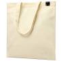 Сумка для покупок IVORY 325 г/м² с PU нашивкой