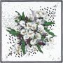 Платок шелковый Delicate, пионы