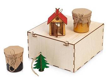 Подарочный набор «Decoration Deluxe» 2.0 с двумя видами варенья, натуральный