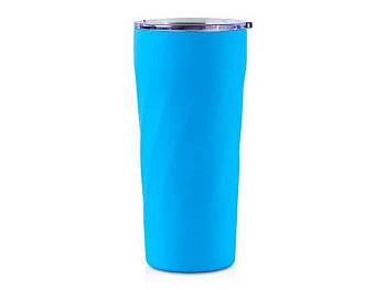 Термокружка FAMILY RADMIR, soft touch (Голубой)