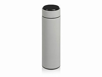 Вакуумный термос «Module X» с индикатором температуры, 500 мл, тубус, серый Cool grey 7C Вакуумный термос «Module X» с индикатором температуры, 500 мл, тубус, серый Cool grey 7C