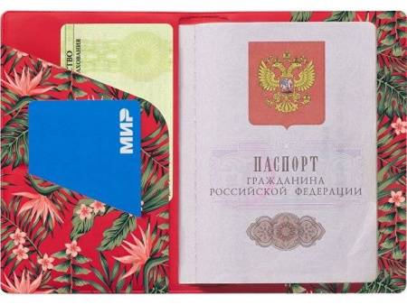 Обложка для паспорта с возможностью полноцветной УФ-печати, софт-тач