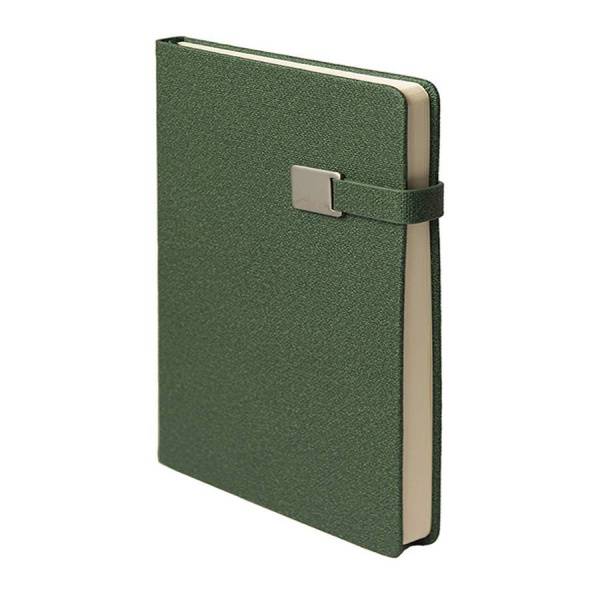 Ежедневник недатированный Linnie, А5, темно-зеленый