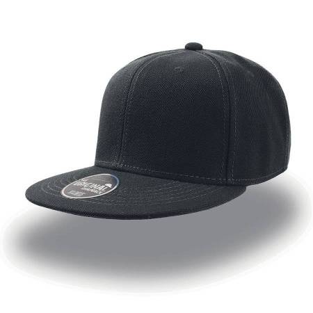 Бейсболка "SNAP BACK", 6 клиньев, пластик.застежка, белый, 100% п/э,100% х/б