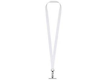 Ланъярд 2 см под сублимацию с трендовым карабином и металлическим держателем для телефона, черный