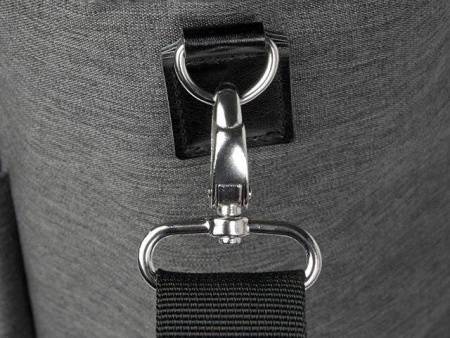 Сумка-холодильник Fabrizio со штопором, серый/черный