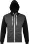 Толстовка на молнии Silver 280 черная