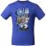 Футболка Moscow Boy, ярко-синяя, размер S
