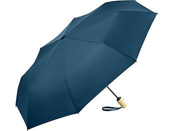 Зонт складной 5429 ÖkoBrella из бамбука, полуавтомат, navy Зонт складной 5429 ÖkoBrella из бамбука, полуавтомат, navy