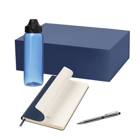 Подарочный набор Nevada, Star, черный (бутылка, ежедневник