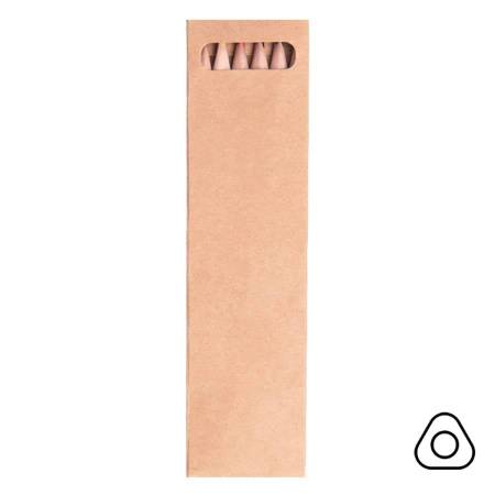 Набор цветных карандашей KINDERLINE small,6 цветов, дерево, картон