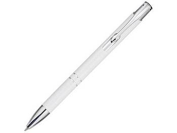 Шариковая ручка Moneta из переработанного алюминия - Белый