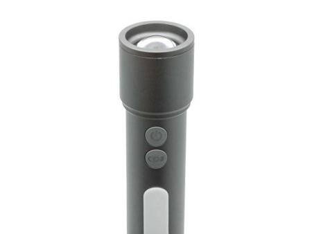 Фонарь аккумуляторный с регулируемым фокусом "Vortez", 9 режимов, 650 Лм