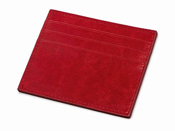 Картхолдер для 6 пластиковых карт с RFID-защитой "Fabrizio", красный Картхолдер для 6 пластиковых карт с RFID-защитой "Fabrizio", красный