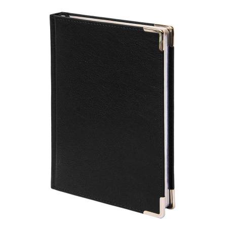 Ежедневник недатированный Kennedy, А5,  синий, белый блок