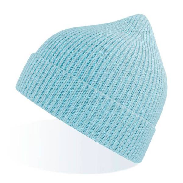 Шапка ANDY, одинарная, с отворотом, 50 % переработанного полиэстера/ 50 % акрила