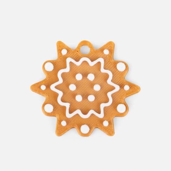 Мини-подвеска «Пряник», звездочка