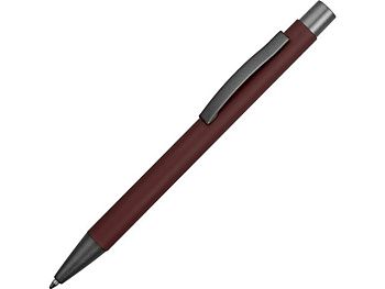 Ручка металлическая soft-touch шариковая «Tender», бургунди Ручка металлическая soft-touch шариковая «Tender», бургунди